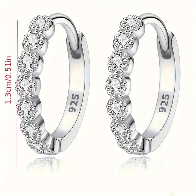 Silver Stud Earrings