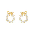 Pearl Earrings in Gold