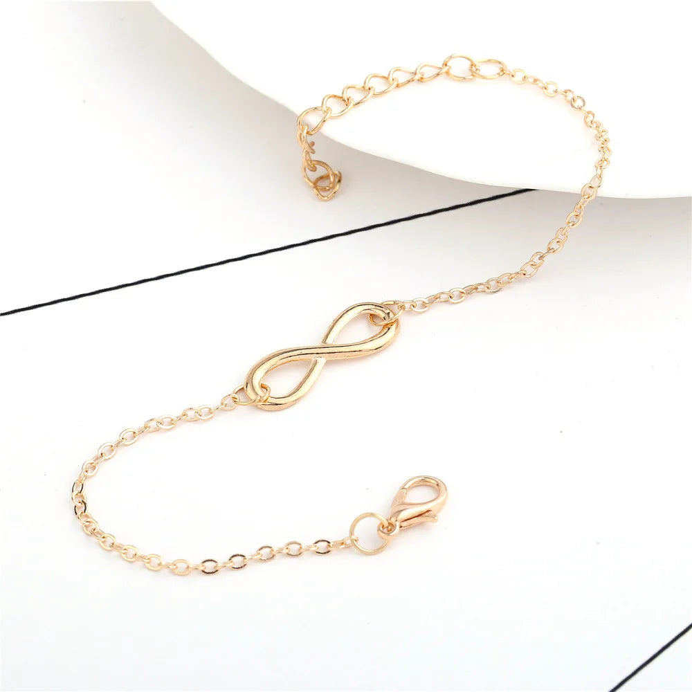 Vintage Charm Infinity Bracelets