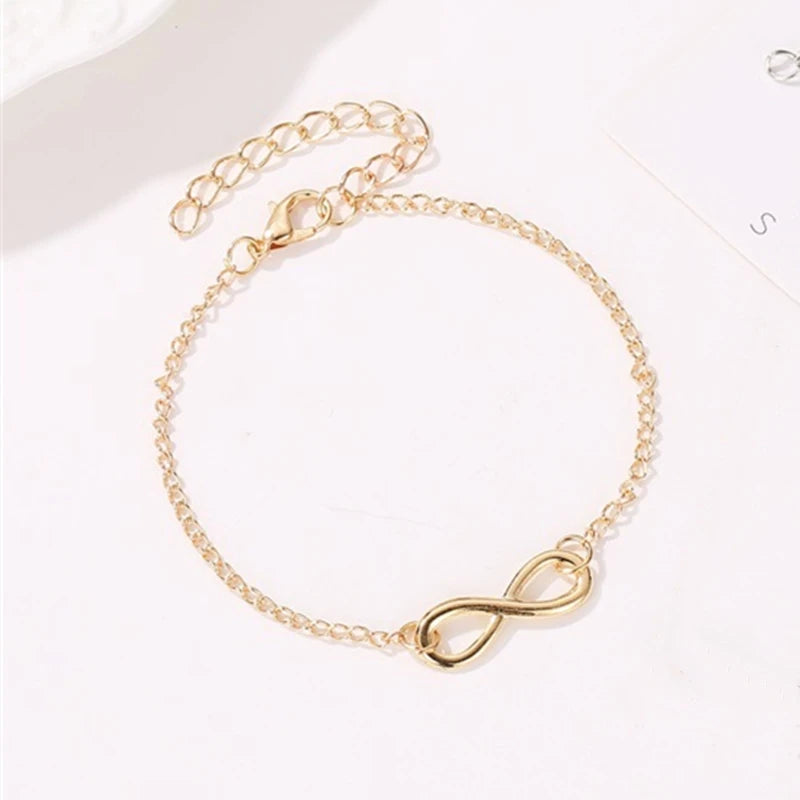 Vintage Charm Infinity Bracelets