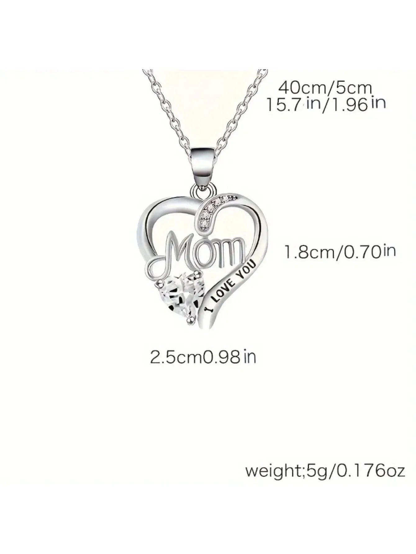 Heart shaped Pendant Necklace