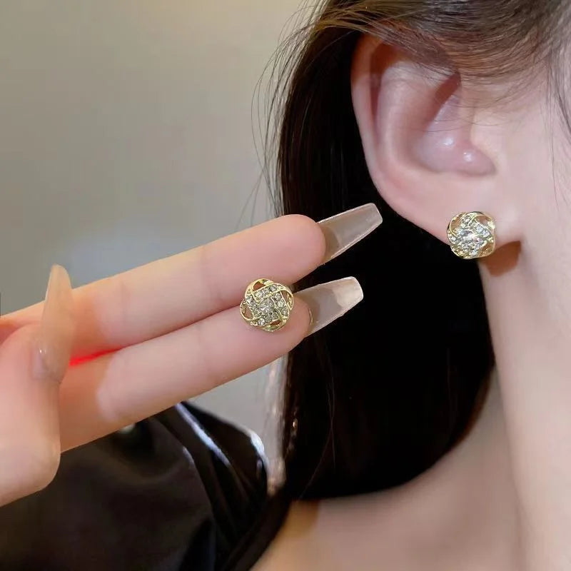 Zircon Stud Earrings