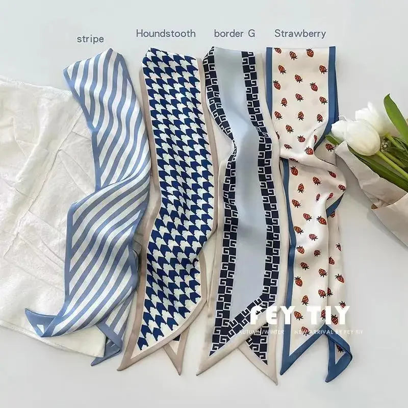 Set Satin Scarves