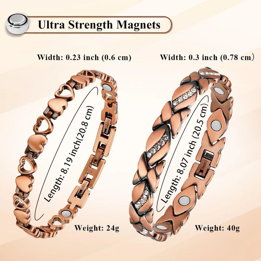 Copper Bracelets Ultra Magnetic Bracelets