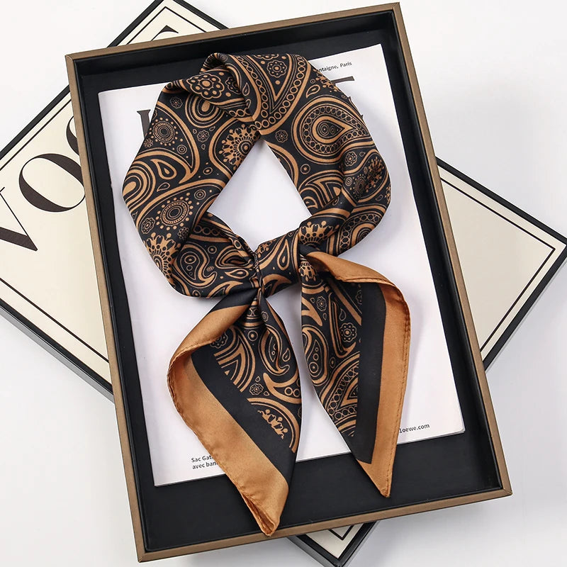 Bohemian Silk Square Scarf