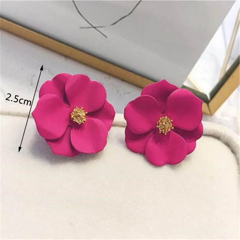 Flower Stud Earrings
