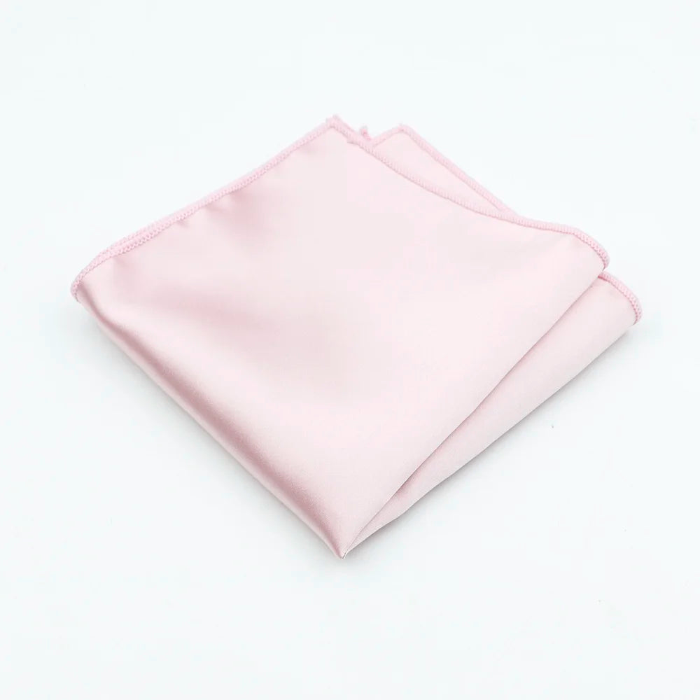 Solid Colors Handkerchief Scarves Vintage Silk
