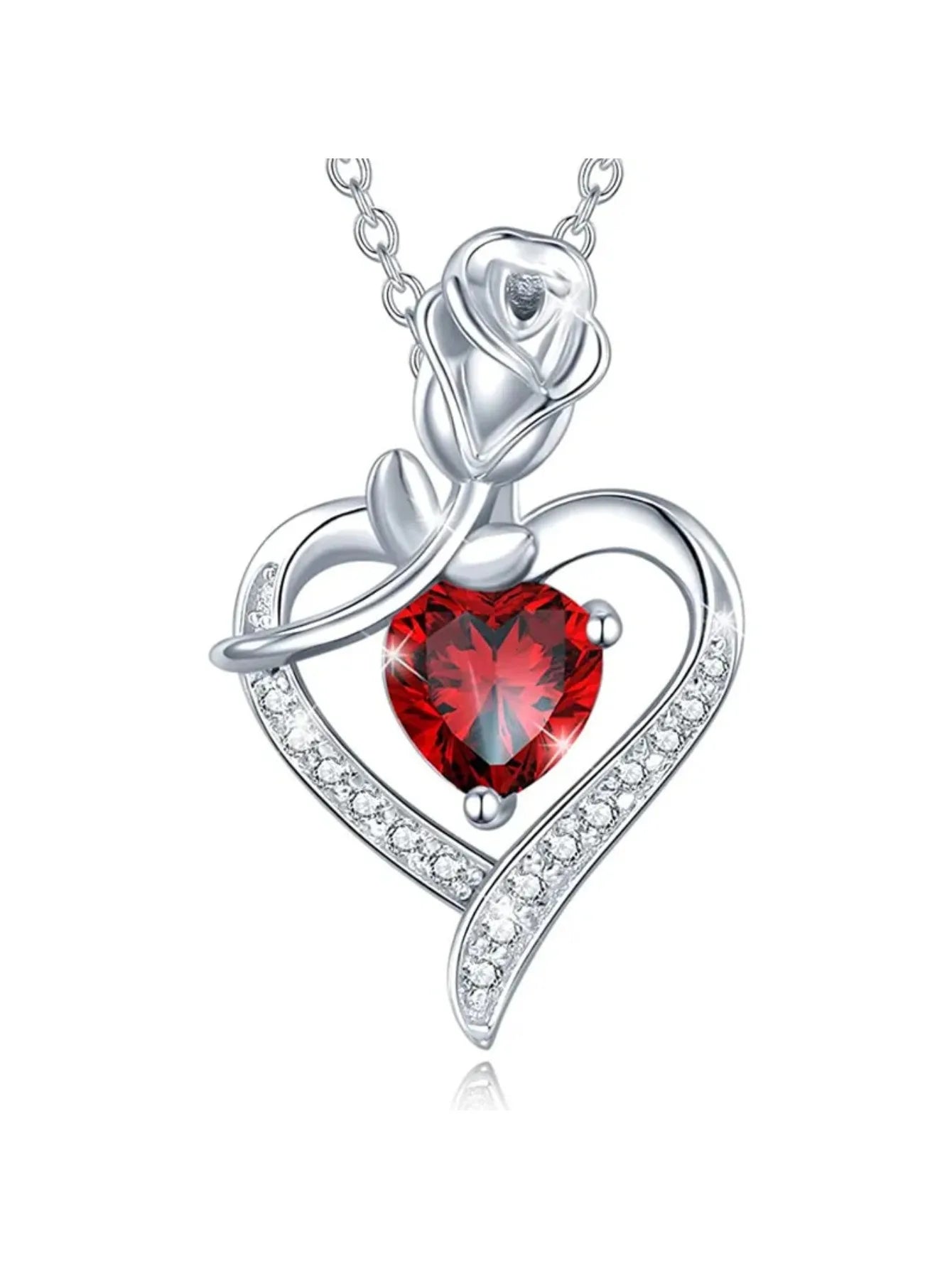 Heart shaped Pendant Necklace