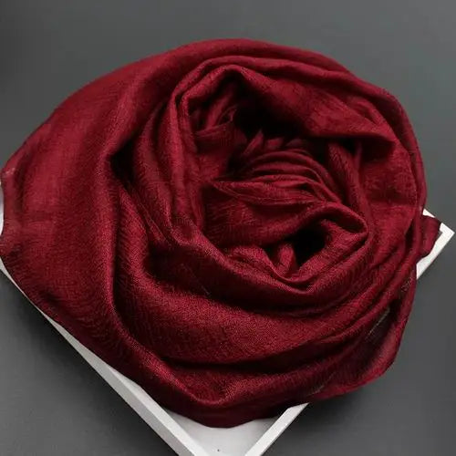 Linen Women Scarf pashmina shawl