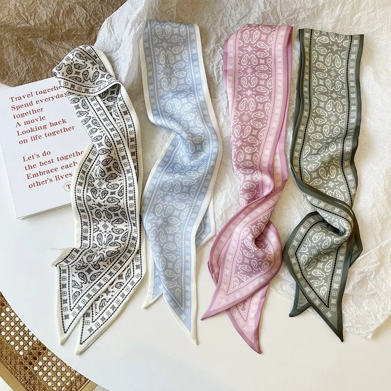 Set Satin Scarves