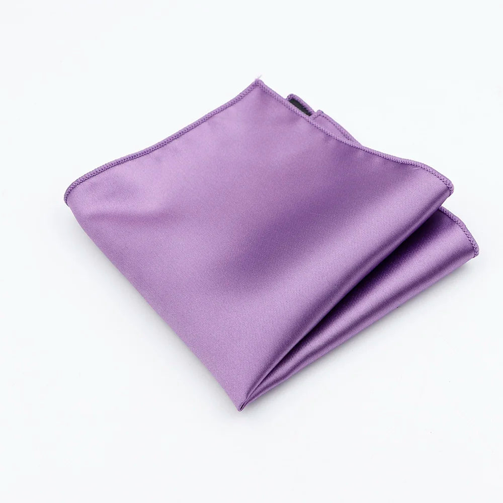 Solid Colors Handkerchief Scarves Vintage Silk