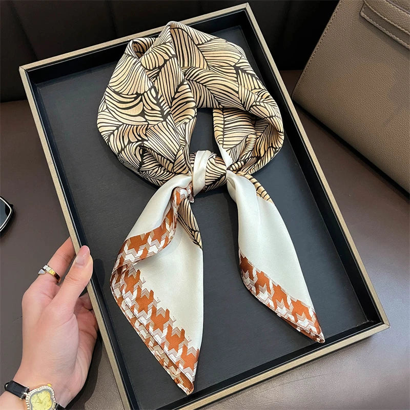 Bohemian Silk Square Scarf