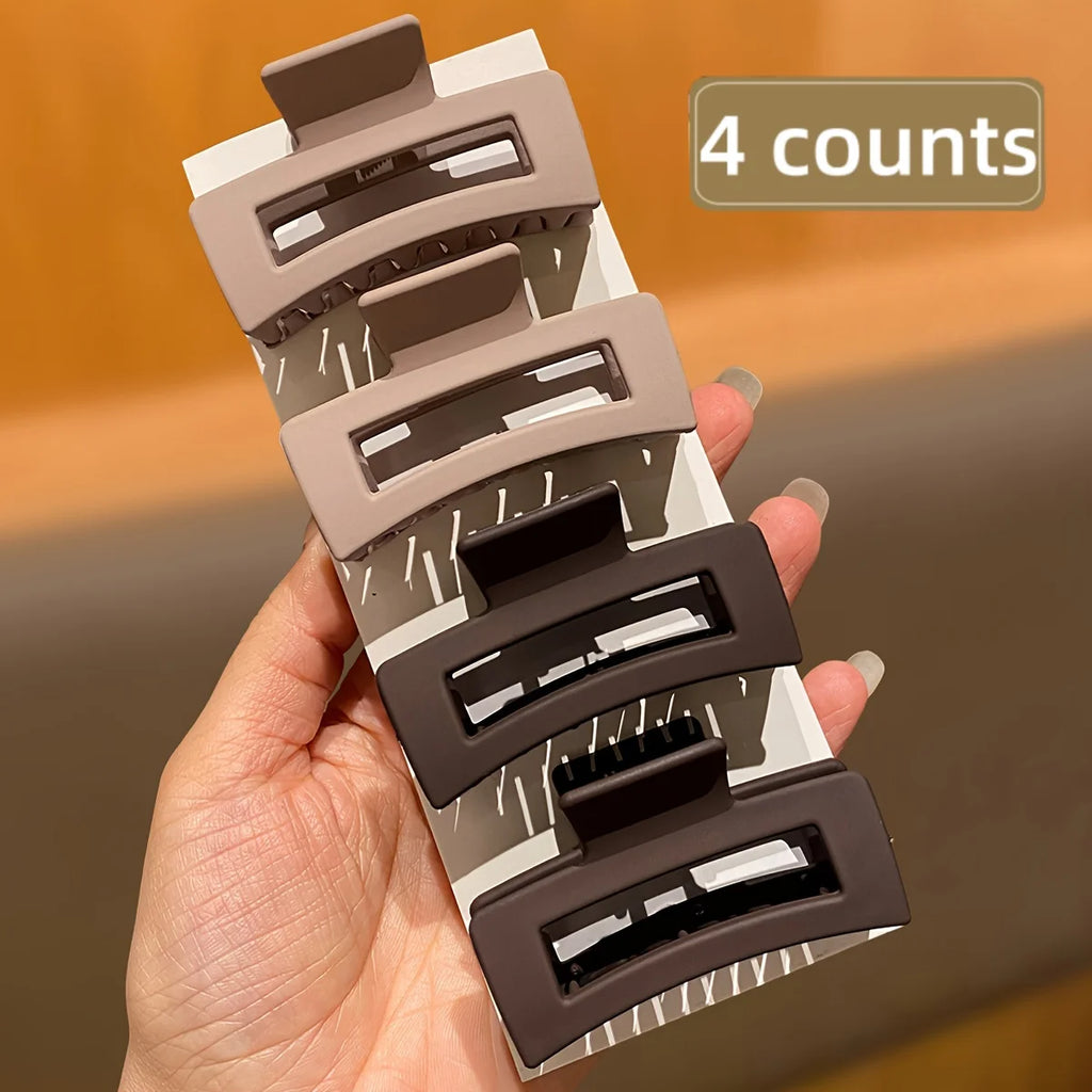 Medium-Sized Square Hair Clips