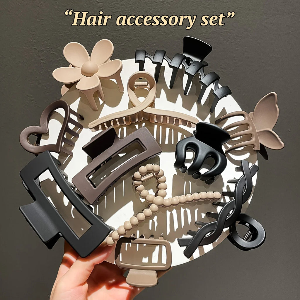 11pcs  Frosted Clip Set