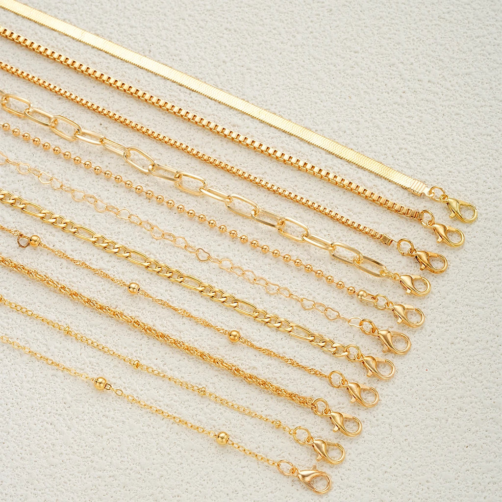 Pearl Geometric Earrings Necklace Bracelet Ring Jewelry Set