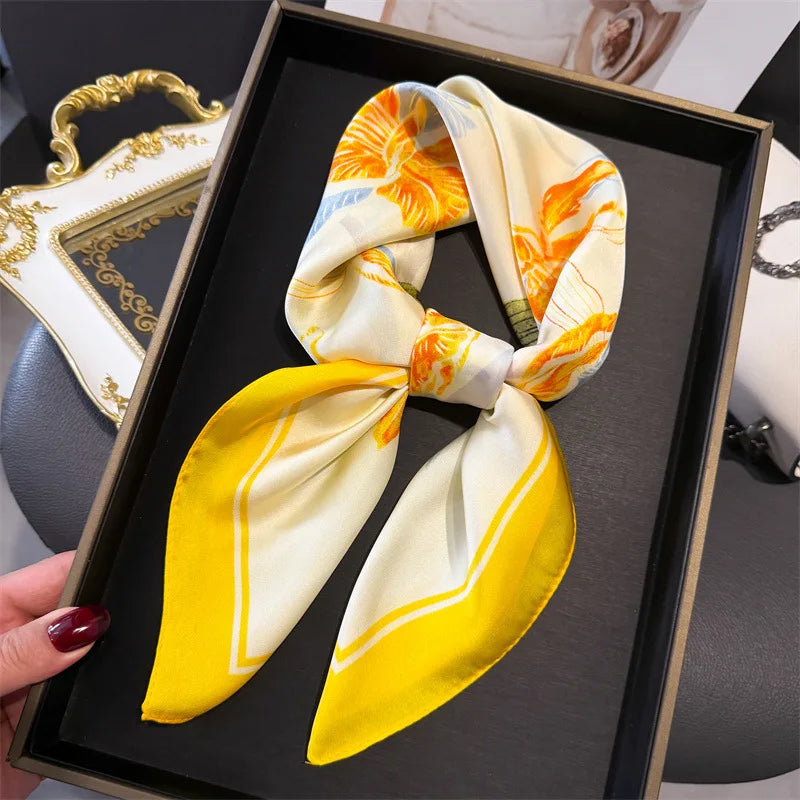 Bohemian Silk Square Scarf