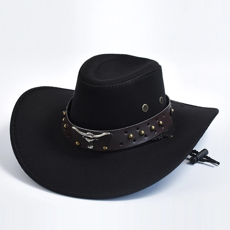 Artificial Suede Western Cowboy Hats