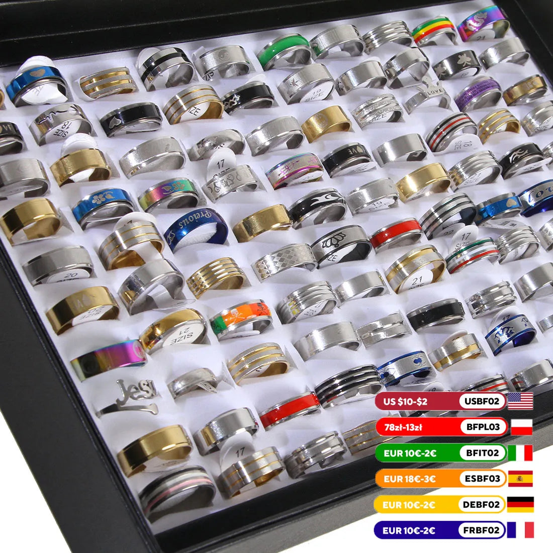 Mixed Rings Box