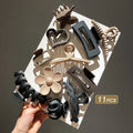 11pcs  Frosted Clip Set