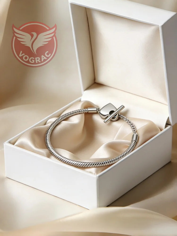 Heart Snake Chain Bracelet