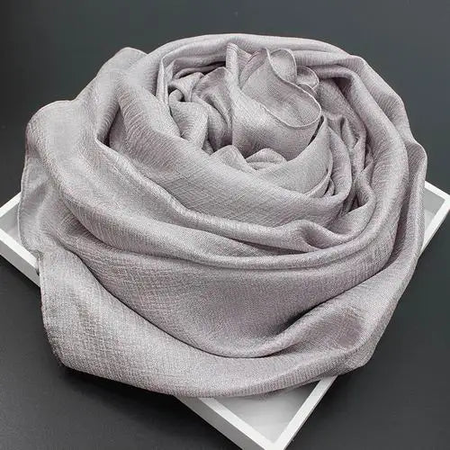 Linen Women Scarf pashmina shawl
