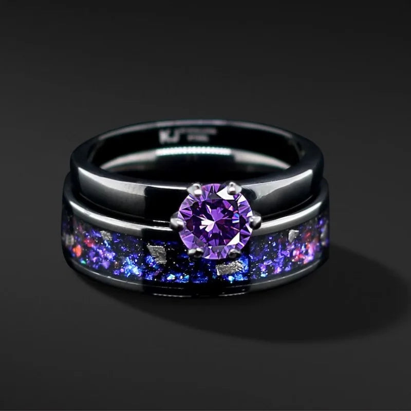 Stainless steel couple rings