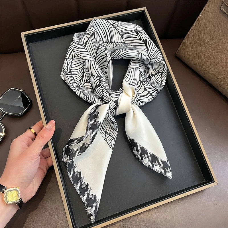 Bohemian Silk Square Scarf