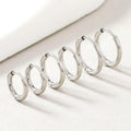 Stainless Steel Hoop Earrings