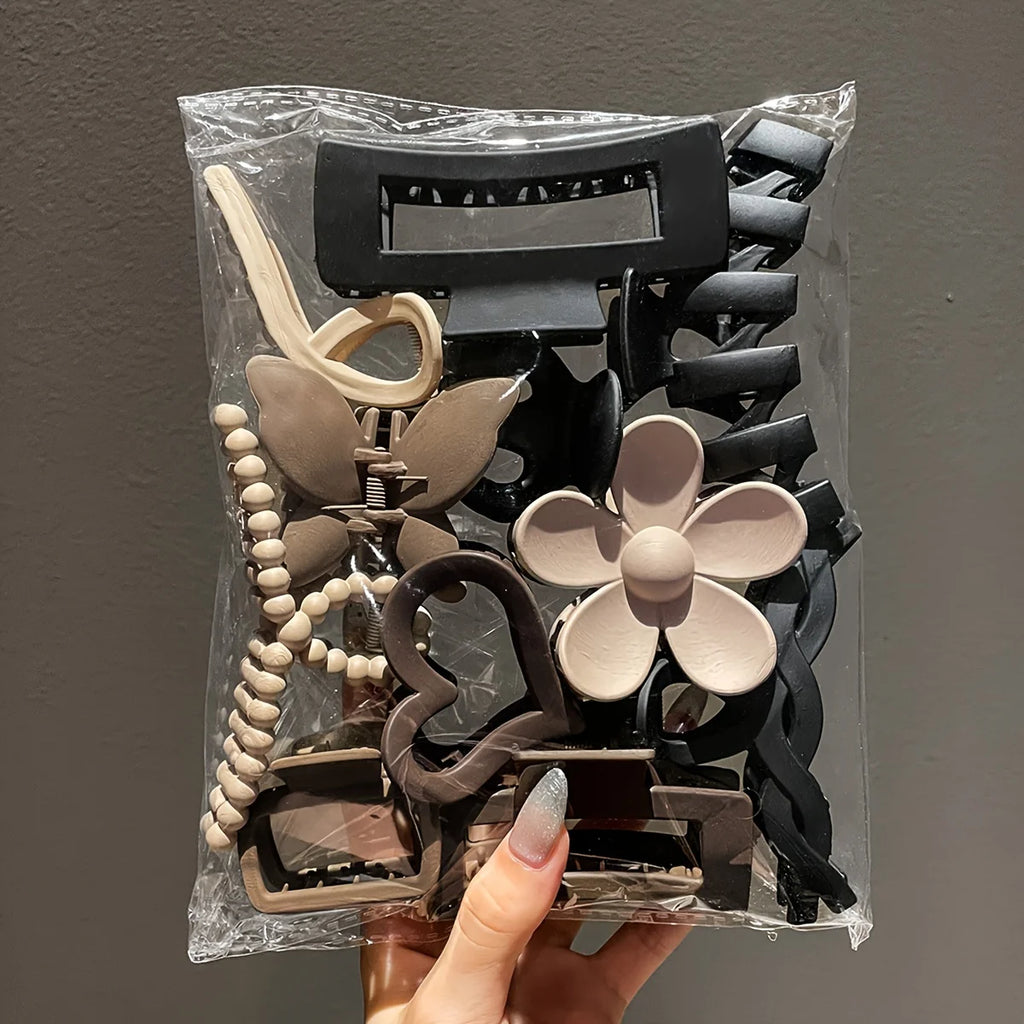 11pcs  Frosted Clip Set