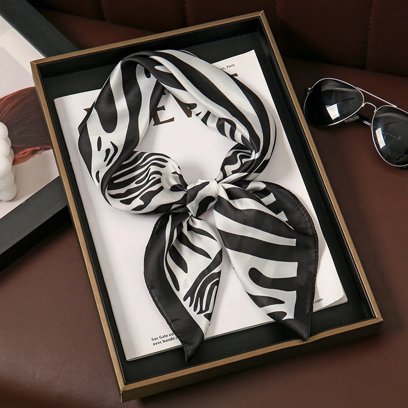 Bohemian Silk Square Scarf