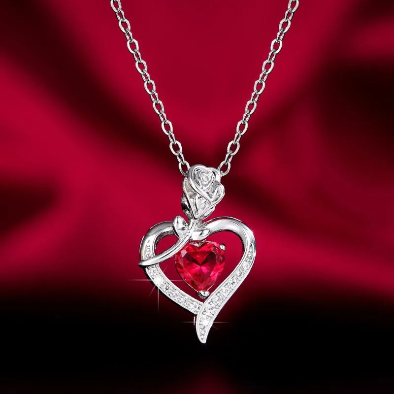Heart shaped Pendant Necklace