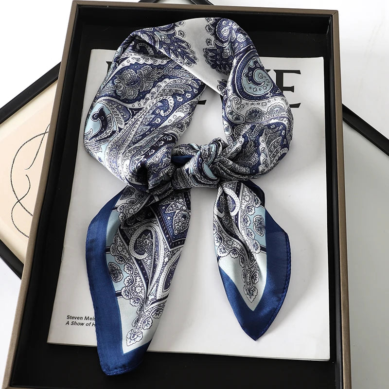Bohemian Silk Square Scarf