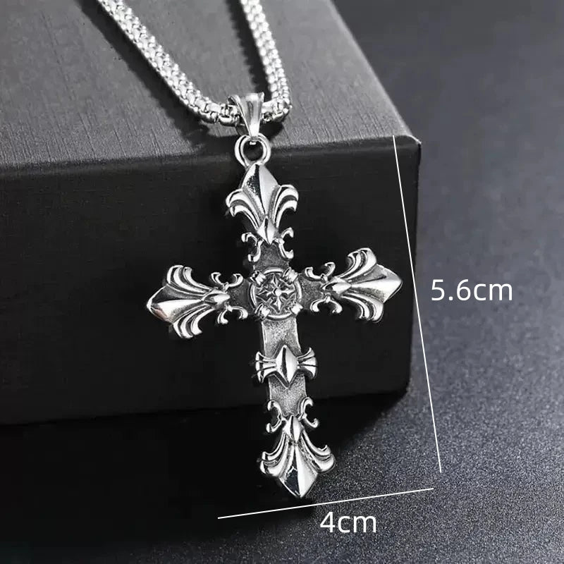 Stainless Steel Cross Necklace