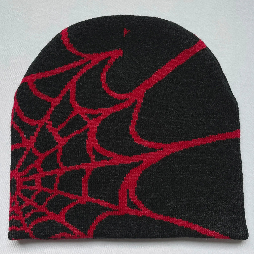 Men's And Women's Hat Spider Web Design