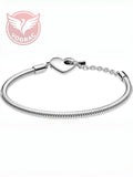 Heart Snake Chain Bracelet