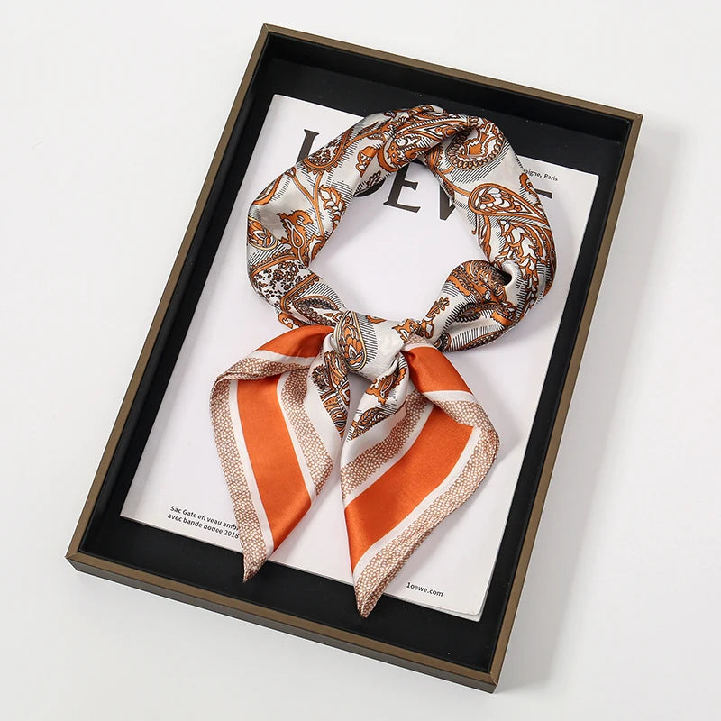 Bohemian Silk Square Scarf