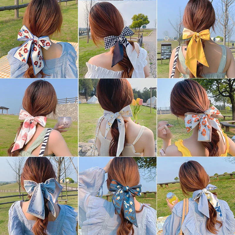 Set Satin Scarves