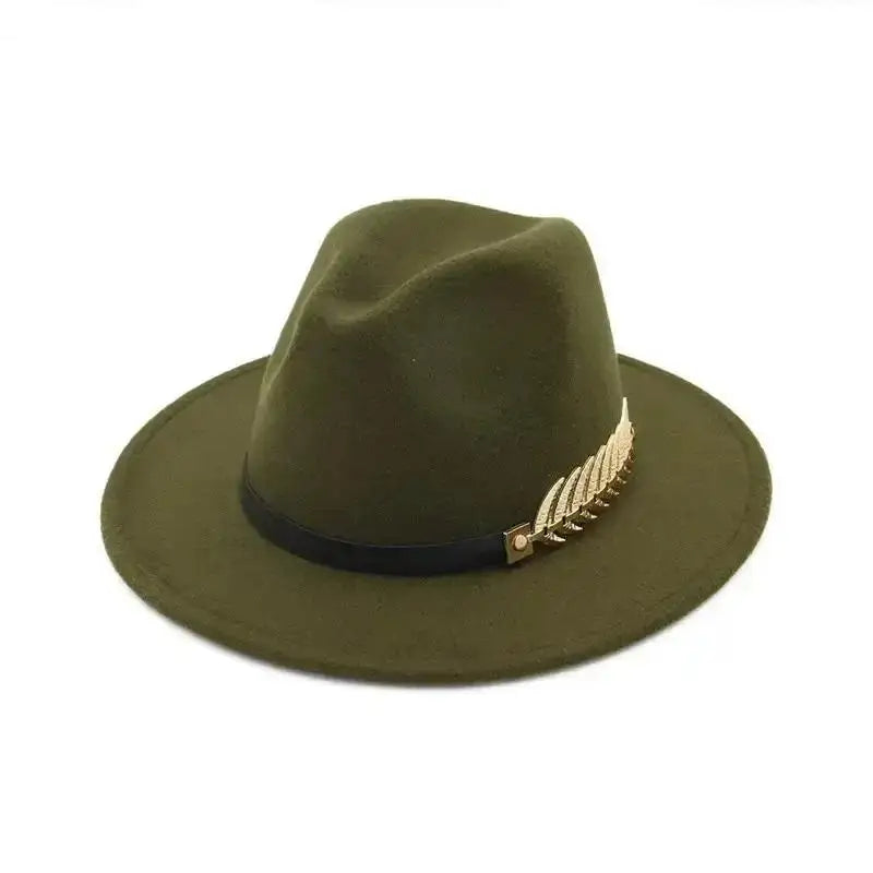 Fashion  Woolen Hats Large Brimmed