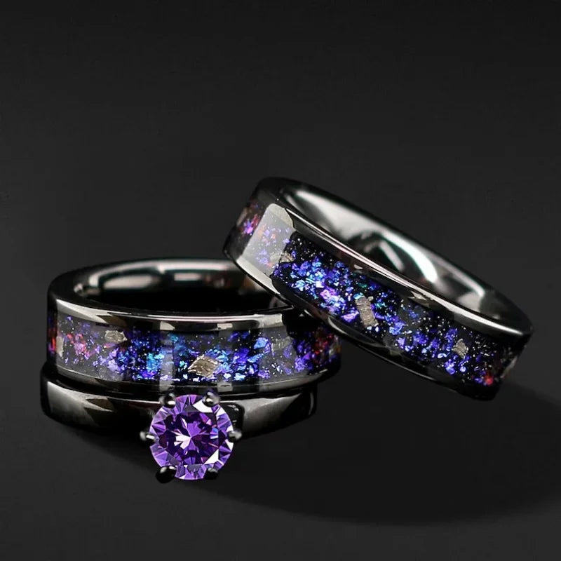 Stainless steel couple rings