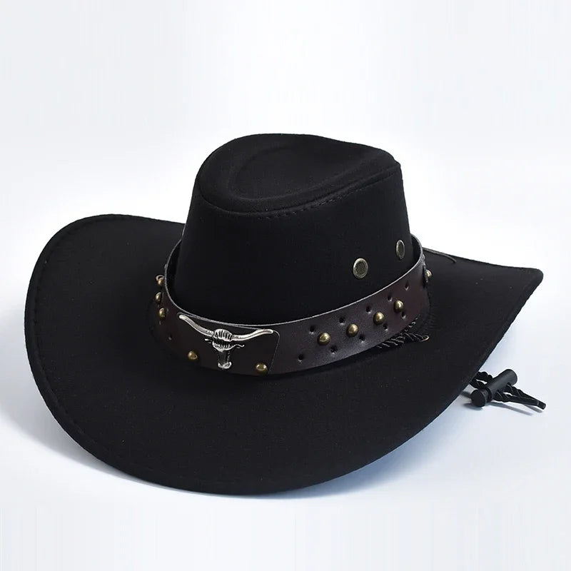 Artificial Suede Western Cowboy Hats