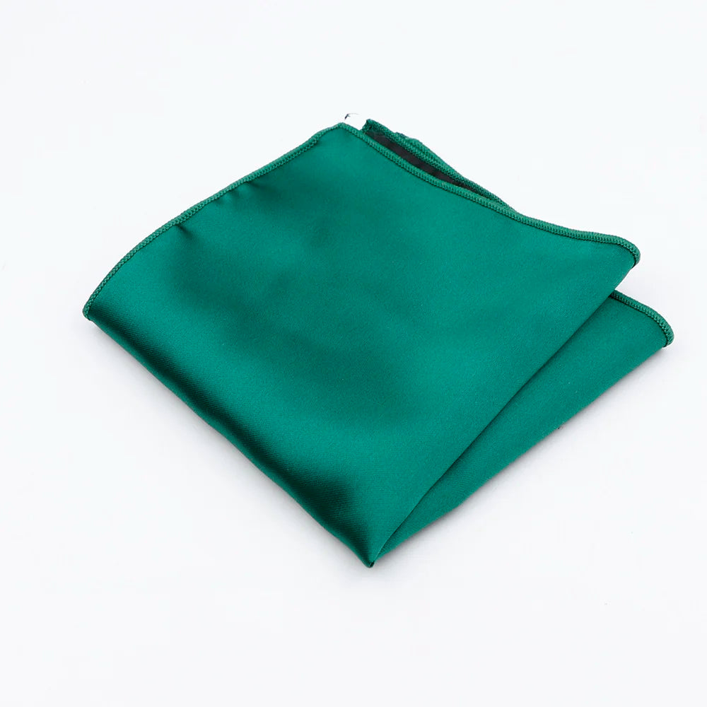 Solid Colors Handkerchief Scarves Vintage Silk