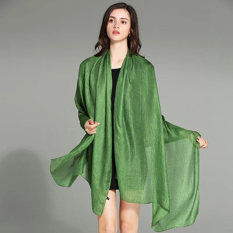 Linen Women Scarf pashmina shawl