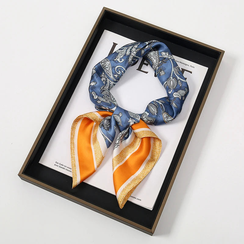 Bohemian Silk Square Scarf