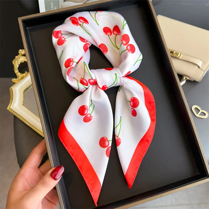 Bohemian Silk Square Scarf