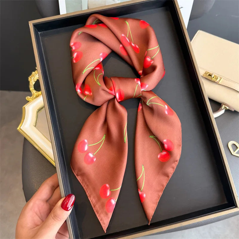 Bohemian Silk Square Scarf