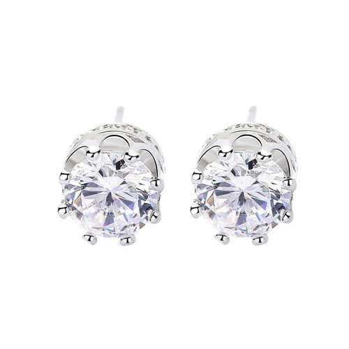 925 Sterling Silver Moissanite Earrings