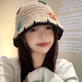 Knitted Fisherman Hat Handmade Woolen