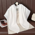 90*90cm Square Scarves Solid Color Cotton Linen
