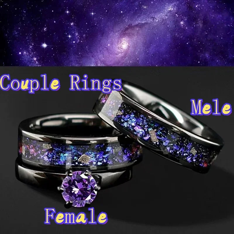 Stainless steel couple rings