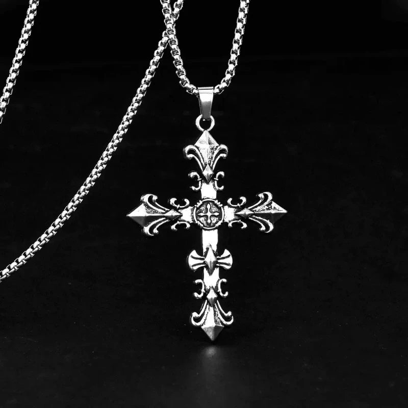 Stainless Steel Cross Necklace
